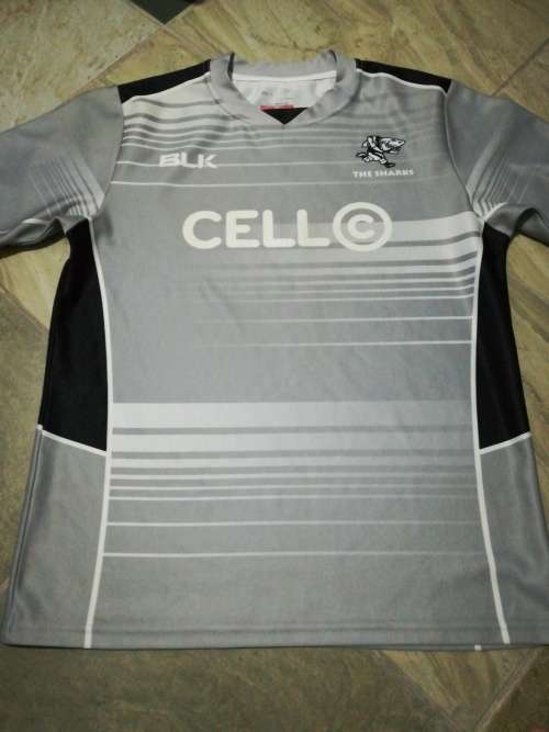 Sharks Players practice jersey BLK size L