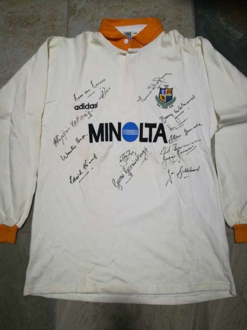 OFS 100 Year Anniversary Jersey signed by legends no number