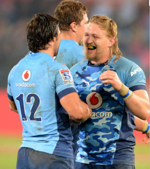 Bulls Superrugby Match jersey Jan Serfontein 2014