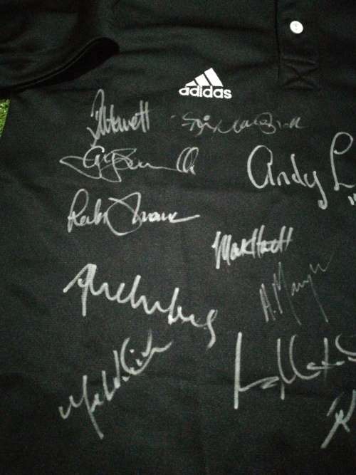 New Zealand Rugby Jersey signed size L
