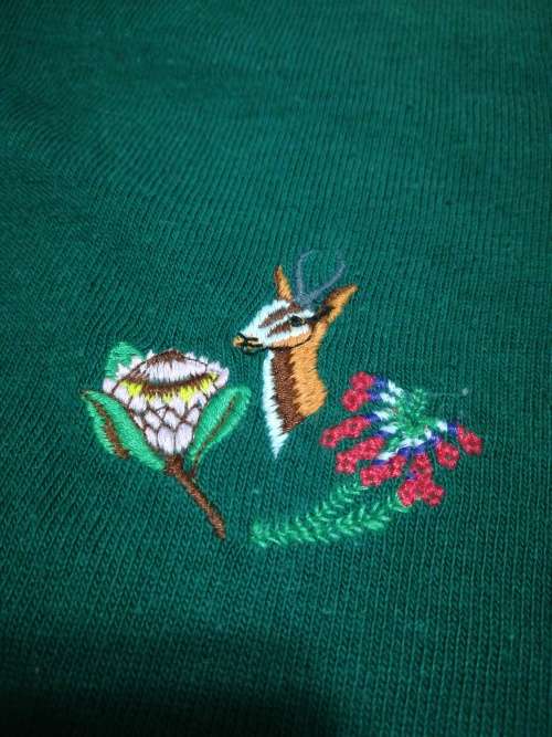 SA under 23 (Gazelles) rugby jersey matchworn no 9 size 40 armpit to armpit 52cm RARE!!!