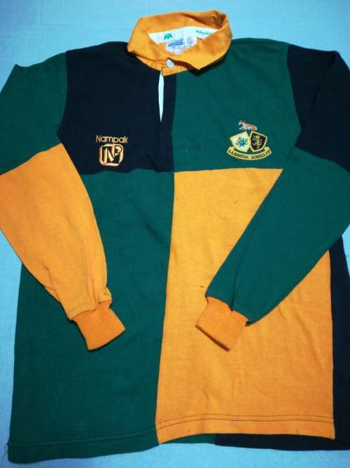 Nampak Schools SA matchworn Rugby Jersey no9 Size 38 armpit to armpit 53cm