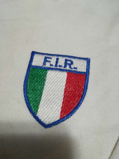 Italy Matchworn Rugby Jersey no 10 away jersey armpit to armpit 61cm