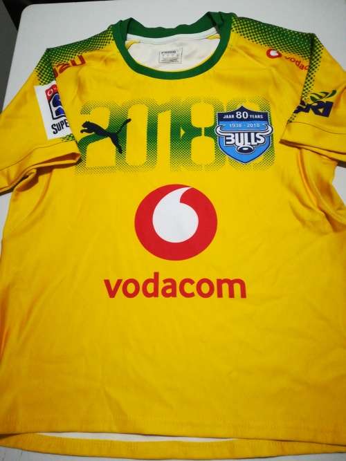 Bulle 2018 Superrugby Jersey 80 years no 23 Rare!