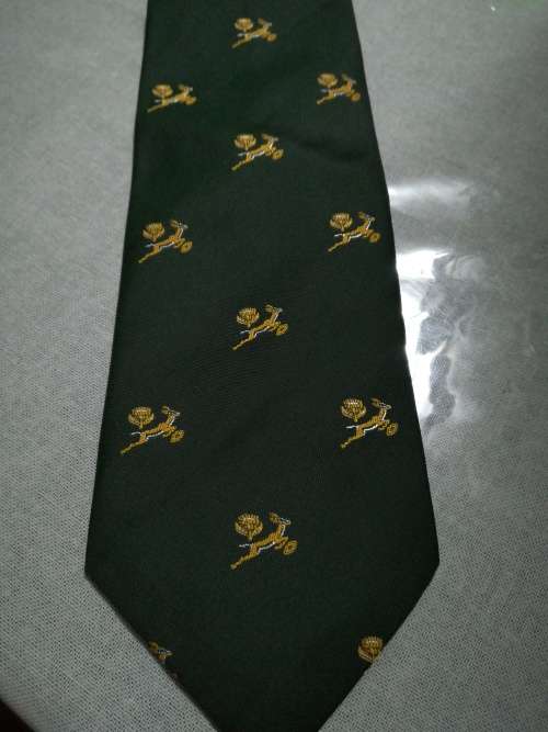 Rugby Tie Springbok Players