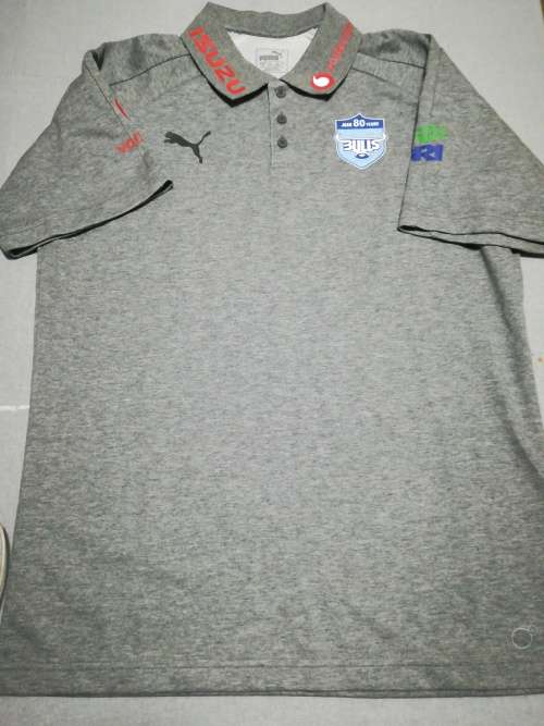 Bulls 80 Year Polo Shirt Size L