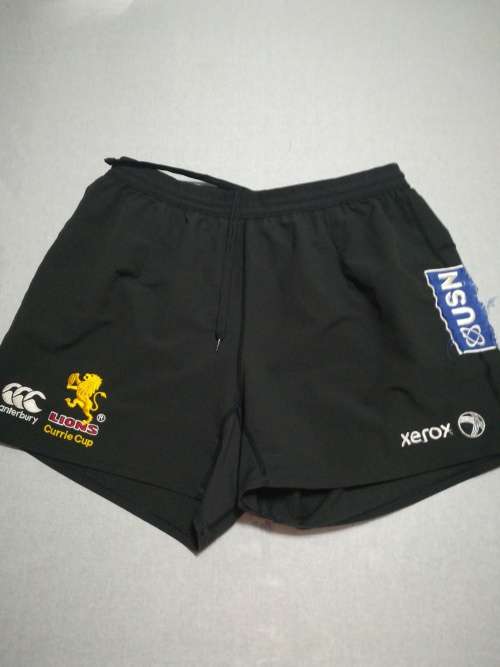 Lions Currie Cup matchworn shorts Size XL