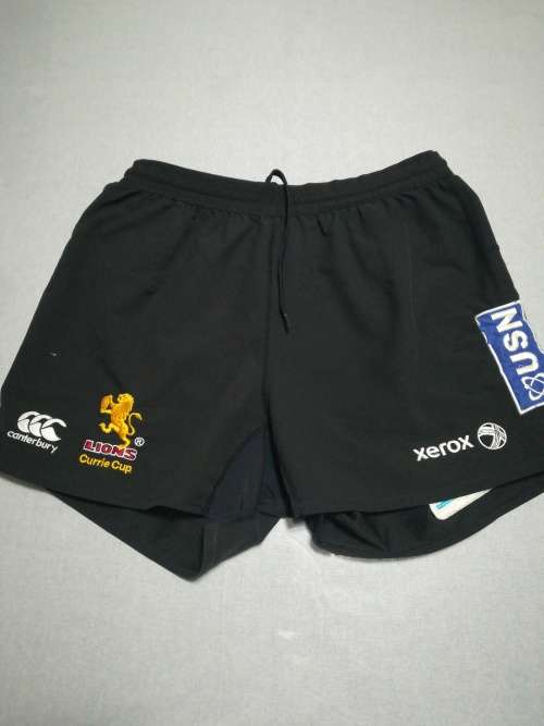 Lions Currie Cup Players Matchshorts Size XL
