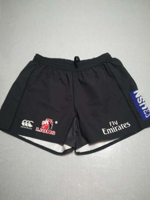 Lions Players Superrugby Matchshorts Size XL