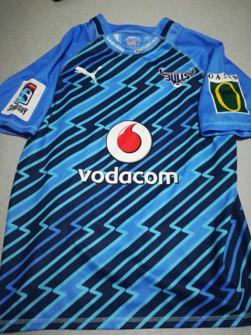 Bulls Superrugby Matchworn Jersey No 8