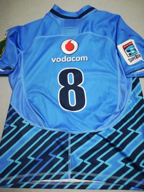 Bulls Superrugby Matchworn Jersey No 8
