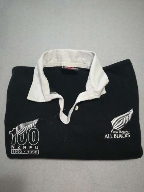 New Zealand 100 year Centenary Players issue jersey can be reframed
