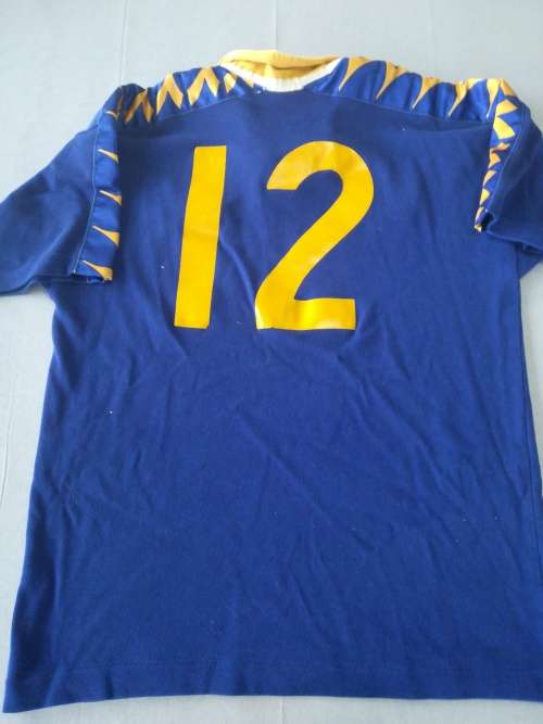 Otago Matchworn Jersey John Leslie no 12