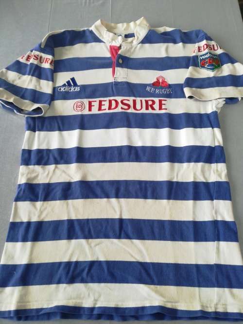WP Vodacom Cup Matchworn Jersey Pietie Ferreira no 7