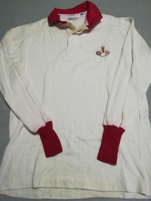 Gazelle WHITE Jersey 1 match only played against Ireland 1981 Super Rare!!