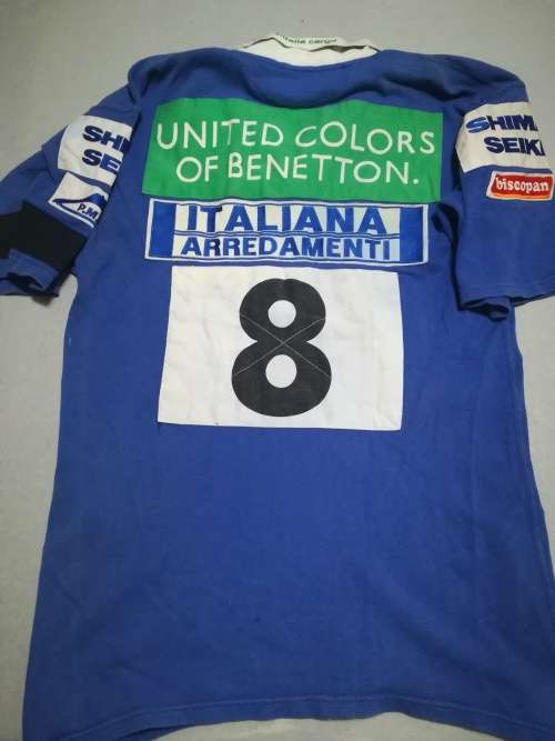 Benneton Matchworn jersey no 8