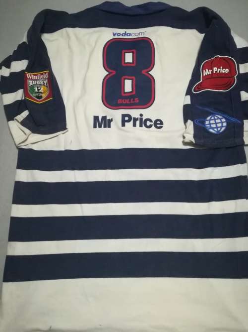 Northern Bulls Super 14 matchworn jersey no 8 Adriaan Richter