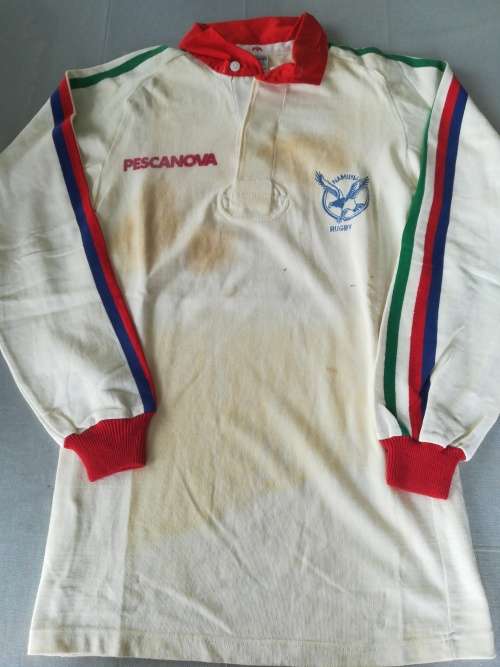 Namibia Matchworn Jersey White no14