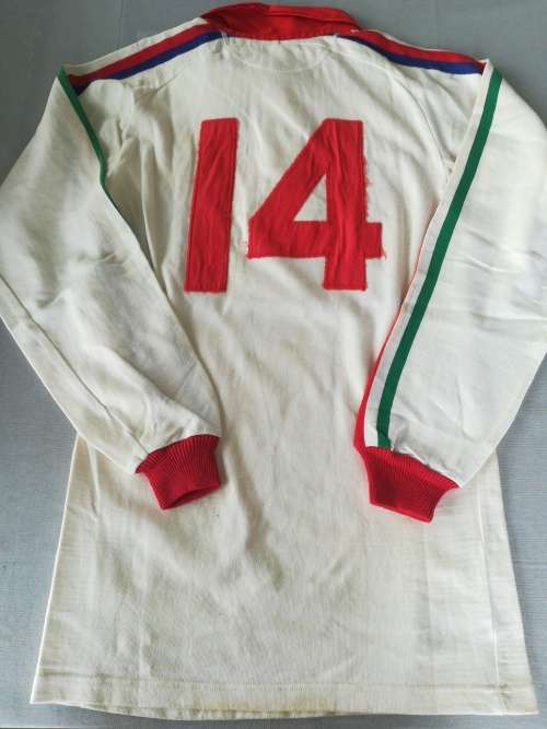 Namibia Matchworn Jersey White no14