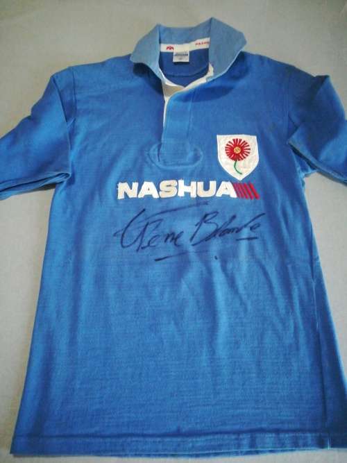 NTVL Matchworn Rugby Jersey no 8