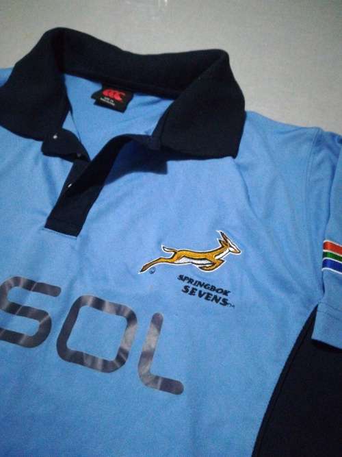 Springbok Players Sevens Polo Shirt Size XL