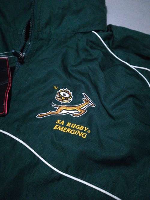 SA Rugby Emerging Tracktop Full Zip Size M Canterbury