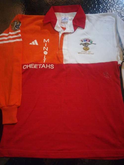 Cheetahs vs British Lions 1997 jersey, some glue marks