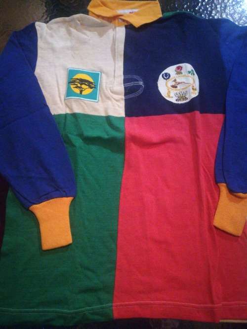 World XV jersey SA Rugby 1889-1989 Size 42