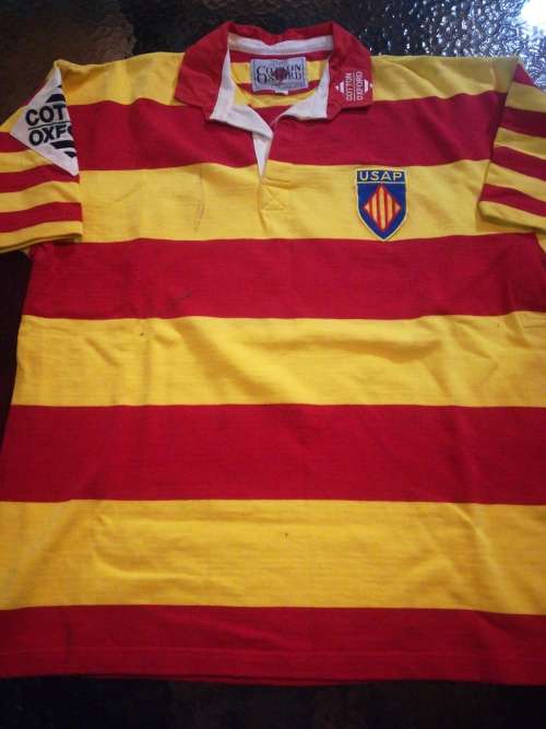 Perpignan Matchworn Rugby Jersey no 16