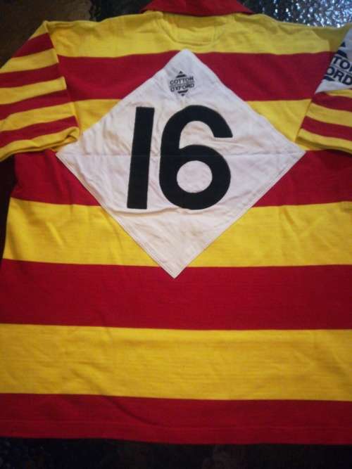 Perpignan Matchworn Rugby Jersey no 16