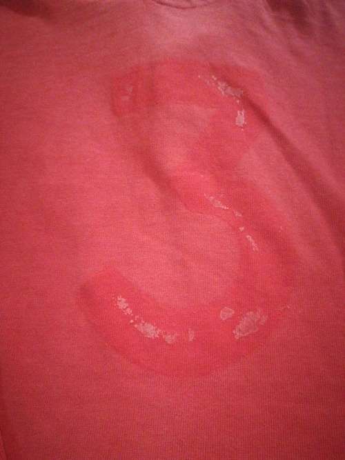 Wales Match Jersey number came off