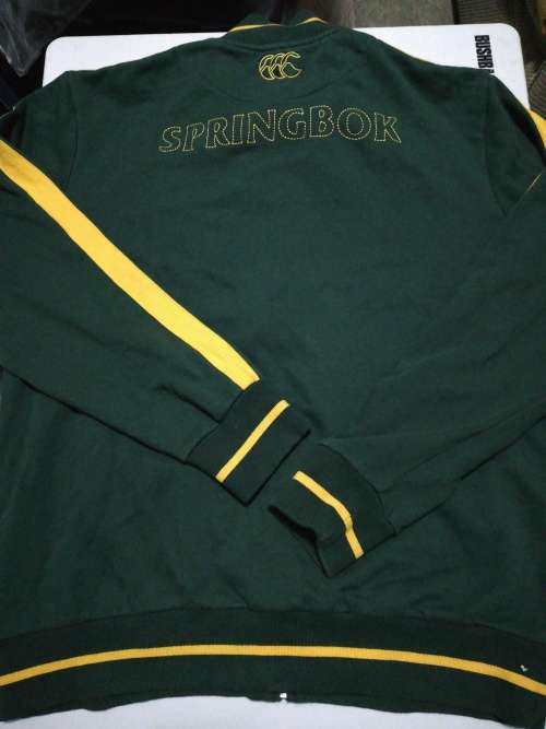 Springbok Full Zip Canterbury top Size L