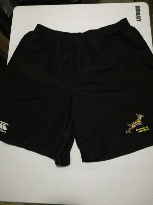 Springbok Sevens Shorts Size XL Canterbury
