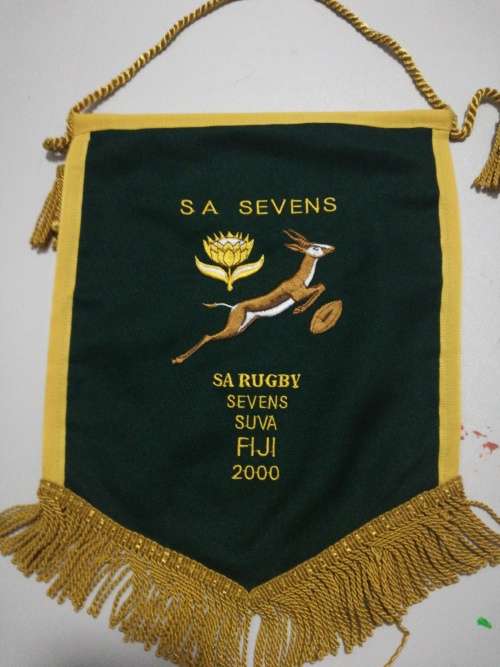 Springbok Sevens 2000 pennant Fiji