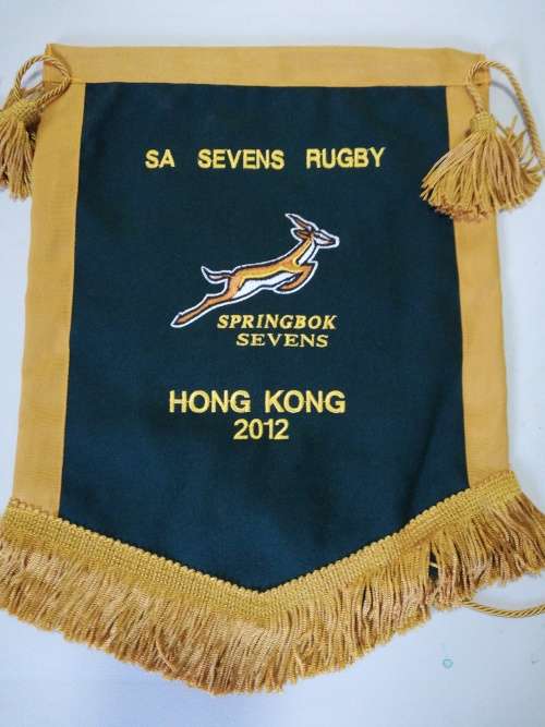 Springbok Sevens Hong Kong 2012 pennant