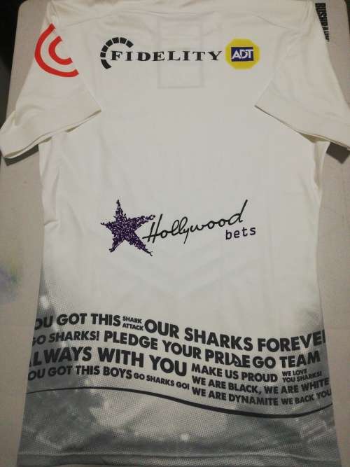 Sharks Players issue Match Jersey Size L
