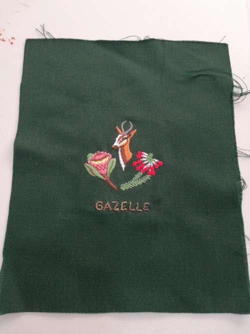 Gazelle Rugby Blazer badge