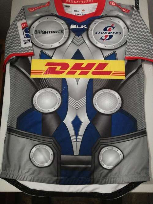 Stormers Marvel Heroes Match Jersey Size XXL no. 29