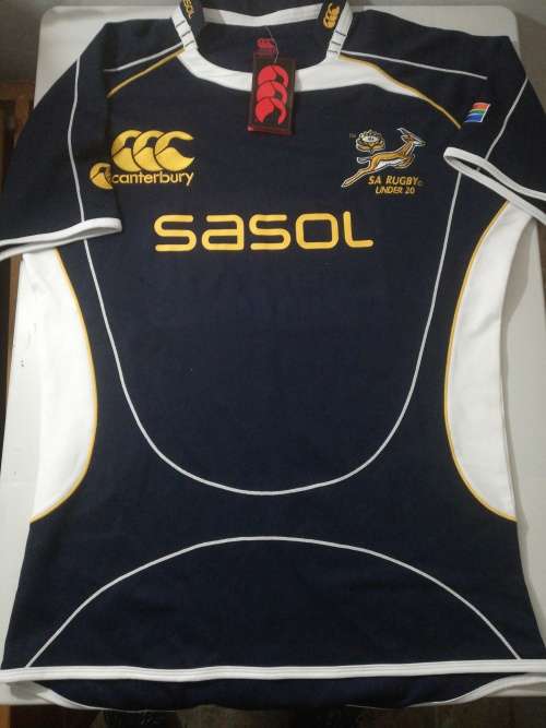 SA Rugby U20 Players Issue Jersey Size XXL