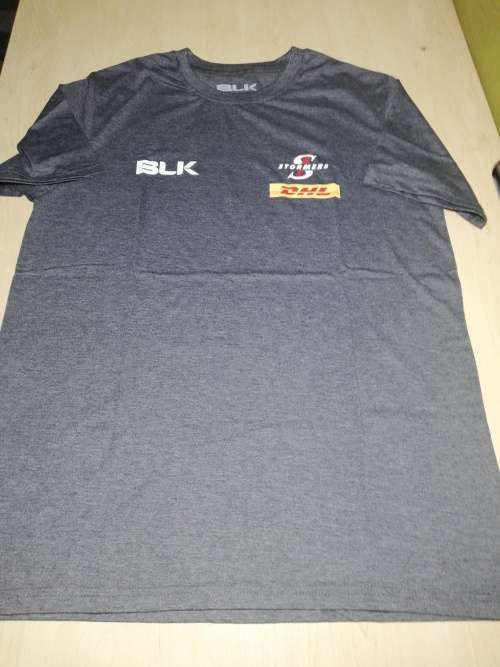 Stormers Players T Shirt BLK Size XL
