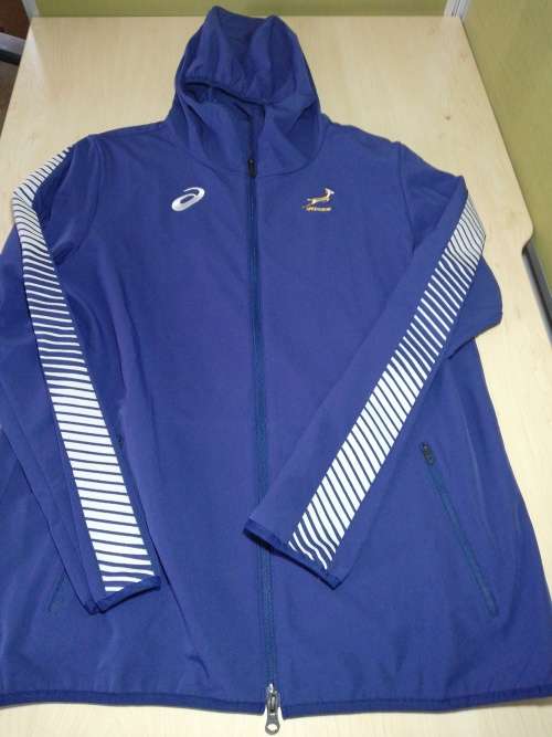 Springbok Players Track Jacket Size XL Asics