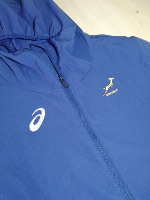 Springbok Players Track Jacket Size XL Asics