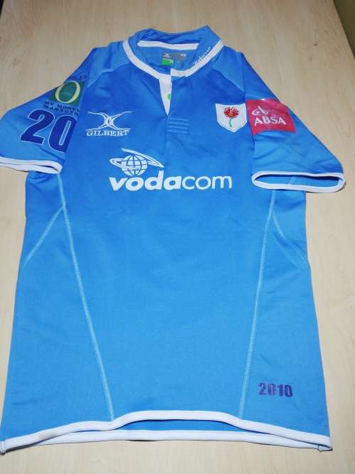 Blue Bulls 2010 Currie Cup players match jersey no 20