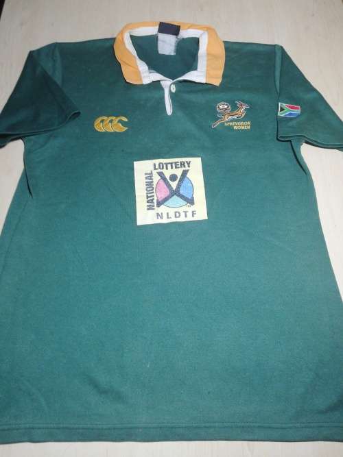 Springbok Women Match Jersey no 1