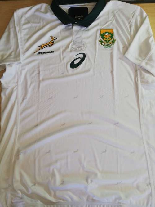 Springbok Players Issue white jersey Size XXL