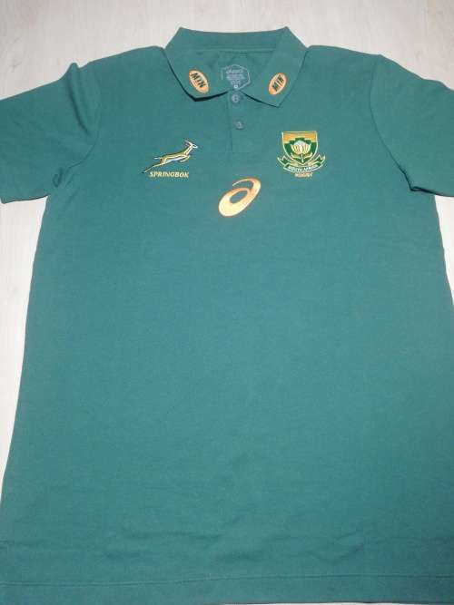 Springbok Players Polo Shirt Size M
