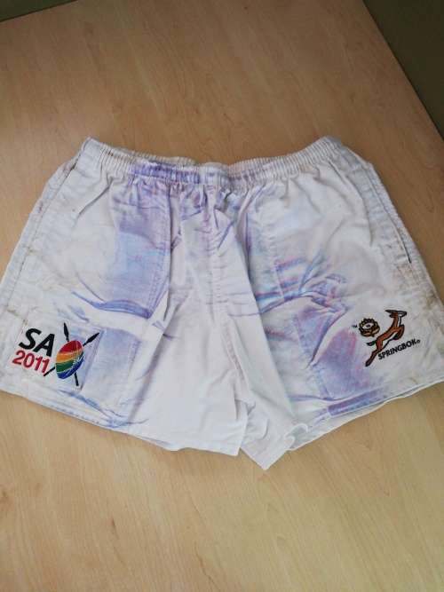 Springbok Match Shorts Bryan Habana SA vs Aus