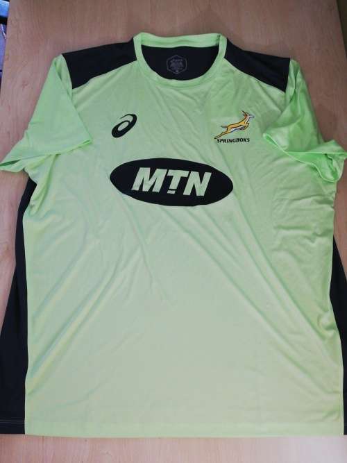 Springbok Technical Shirt Asics Size XXL