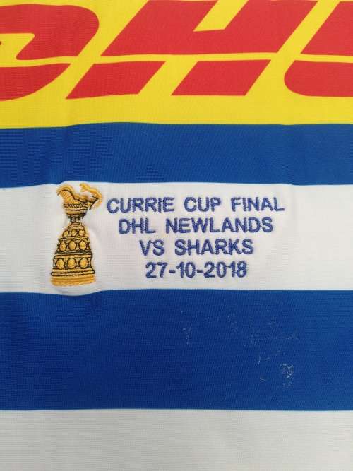 WP Currie Cup 2018 Final Jersey no 5