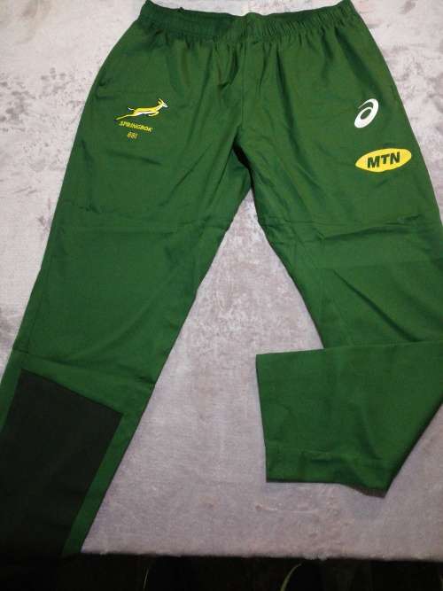 Springbok Presentation Track Pants Jean Luc Du Preez Size XL